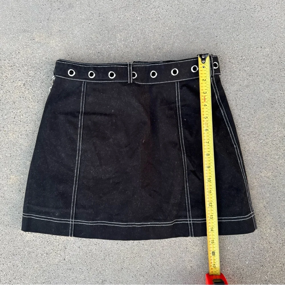 Dolls Kill‎ x Bratz Mini Skirt Black Cargo Women Size Small - Picture 7 of 7
